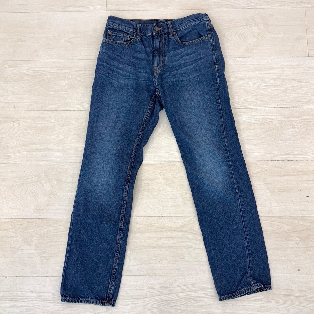 Old Navy Regular Straight Fit Dark Wash Denim‎ Jeans Men Size 30x32
